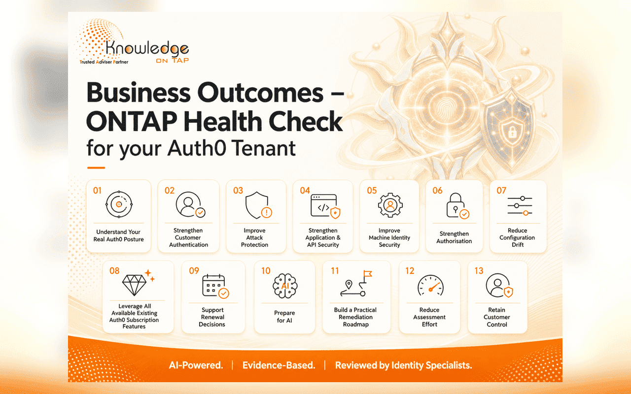 Auth0 Health Check business outcomes